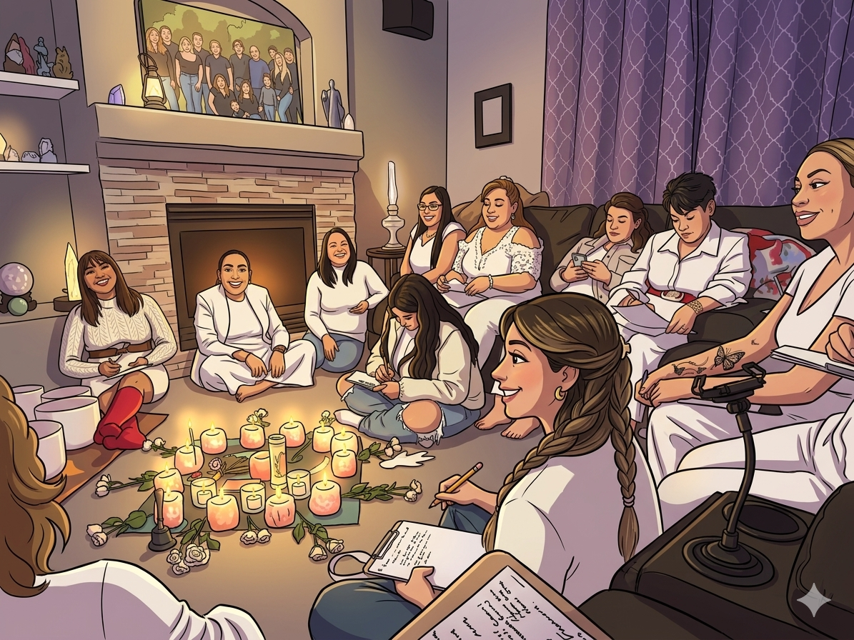 Experiencia Healing Moon – mujeres en círculo espiritual